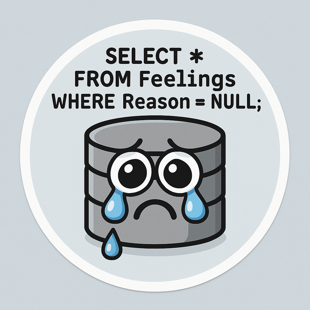 Sad Database Office Humor