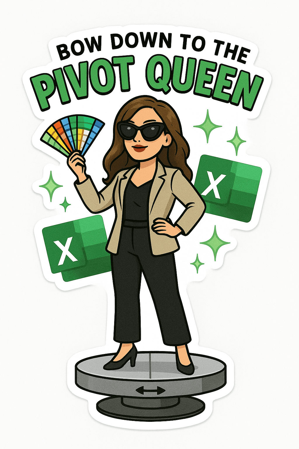 Pivot Queen Office Humor