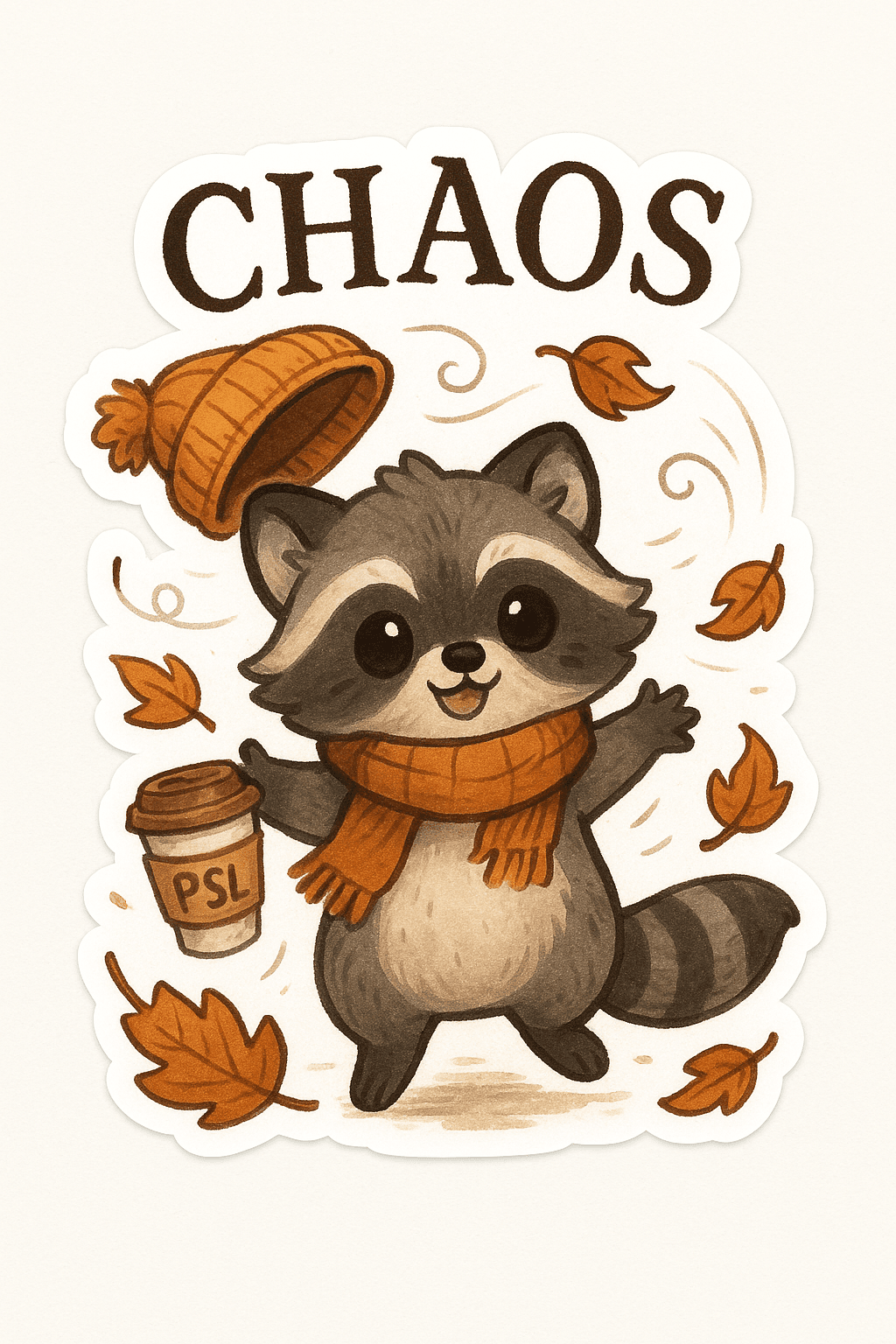 Autumn Raccoon
