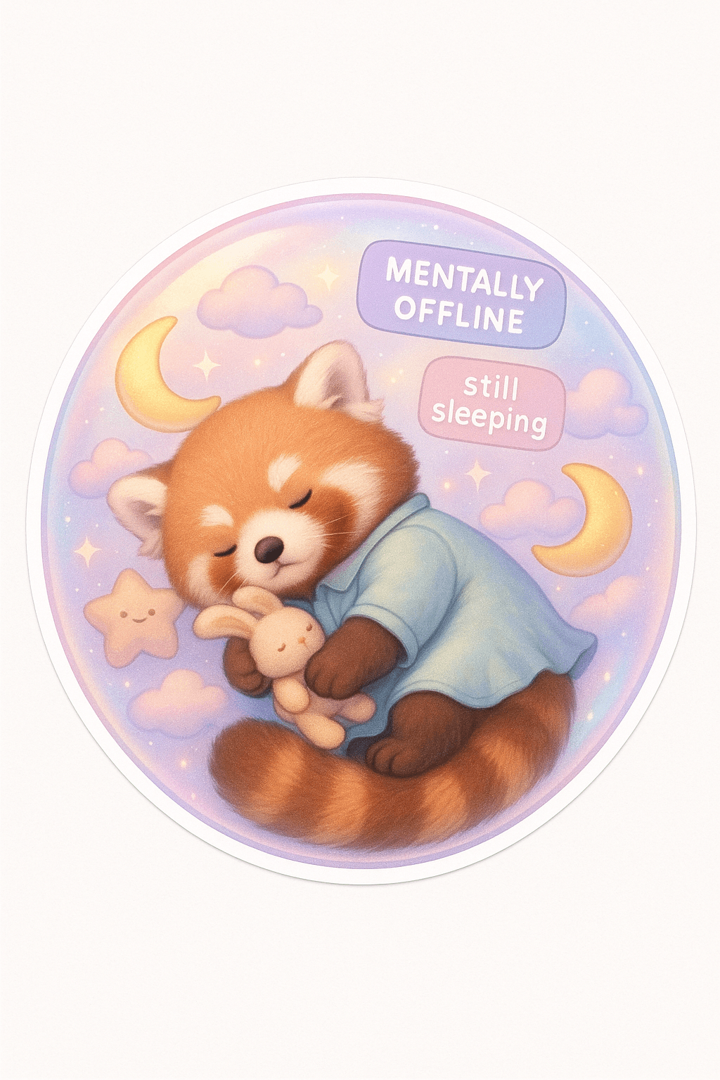 Dreamy Bubble Red Panda