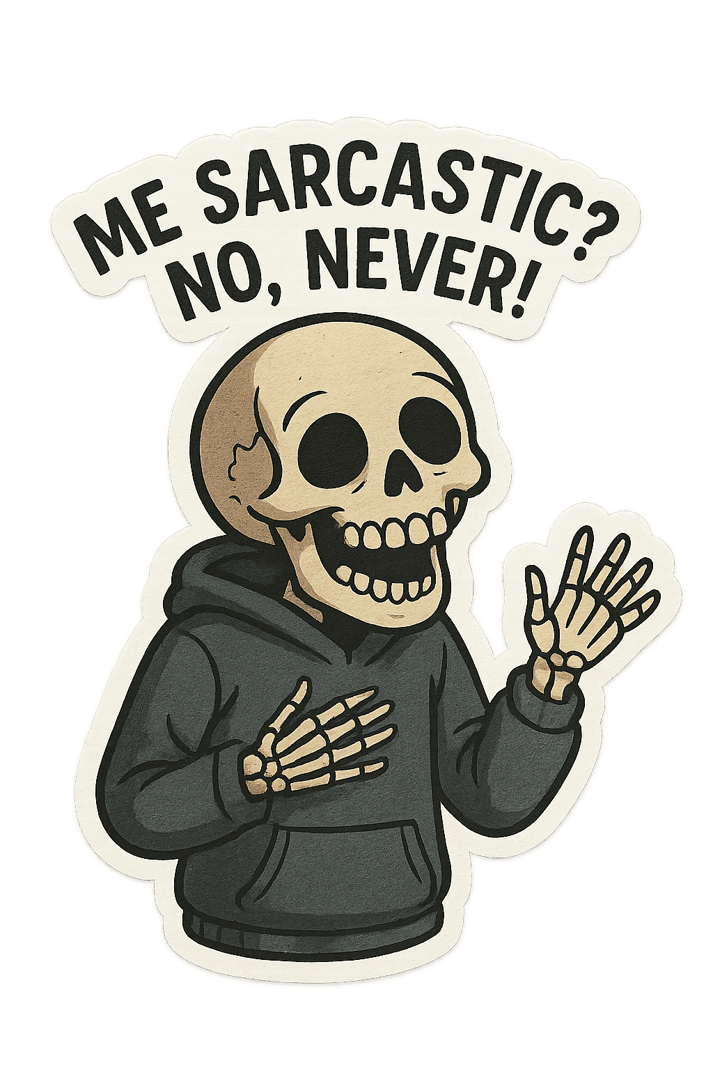 Sarcastic Skeleton