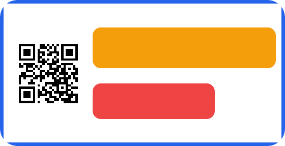 Example QR code sticker